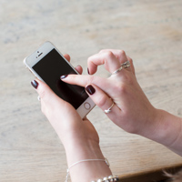 Bidding in a timed auction on a mobile phone