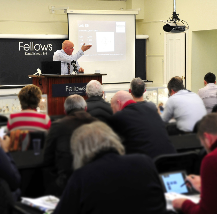 An auction at Fellows in Birmingham