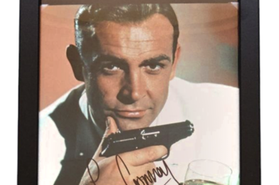 Sean Connery autograph