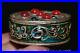 1-Marked-Old-Chinese-Silver-enamel-Red-Blue-Gem-Dynasty-Round-Jewelry-Box-01-dk