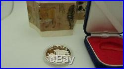 10 Yuan Chinese 15 grams Silver 1985 Lunar Year of the Ox WITH BOX AND PAPER
