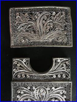 19th Century China Chinese Silver Filigree Export Case Box