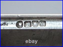 19th Chinese Silver Snuff Box pseudo English hallmarks