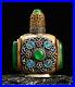 2-8-Rare-Old-Chinese-Silver-inlay-Gem-Flower-Snuff-Bottle-Snuff-Box-01-mh