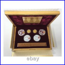 2008 Beijing Olympics Chinese Gold and Silver Proof Set (Set 2 of 3) with Box &