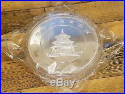 2014 Chinese Panda Commemorative Silver Plated Coin 1kg with COA and Box