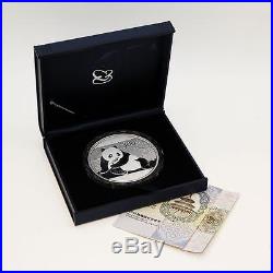 2015 1 Kilo Proof Silver Chinese Panda Coin with COA and Box #A295