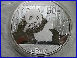 2015 5 oz 99.9 Silver Proof Chinese Panda Coin in Orginal Box with COA
