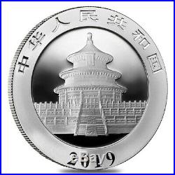 2019 1 kilo Chinese Silver Panda 300 Yuan. 999 Fine Proof (withBox & COA)