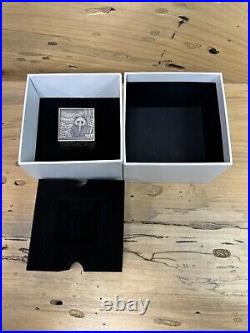 2019 China Panda Silver 20 ozs Cube 150th Anni. Limited mintage Withbox E688