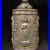 8-4-Marked-Chinese-Silver-Dynasty-Sakyamuni-Buddha-Pen-container-Box-01-agkt