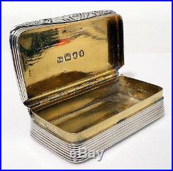 A very rare Chinese Export silver snuff box by Yatshing, Canton, China c. 1820-50