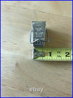 AUTHENTIC TIFFANY & CO RARE VINTAGE Silver Chinese Take Out Pill Box