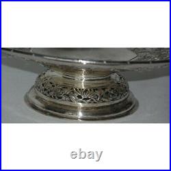 Antique 19th Rare Original Bowl chinese silver HUNG CHONG & CO with original box