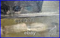 Antique Bird Sterling Silver Chinese RAMC Peking Bao Heng Xiang Cigarette Case