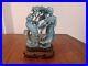 Antique-Chinese-Carved-Turquoise-Guanyin-Figure-Hardwood-Inlaid-Silver-Stand-01-np