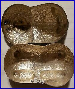 Antique Chinese Export 900 Coin Silver Foo Fu Dog Trinket Box Figurine marked