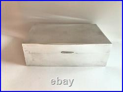 Antique Chinese Export 900 Sterling Silver Hong Kong Cigarette Cards Box
