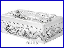 Antique Chinese Export Silver Box