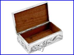 Antique Chinese Export Silver Box