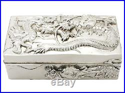 Antique Chinese Export Silver Box by Kuhn & Kormor Circa 1900