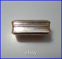 Antique Chinese Export Silver Snuff/Pill Box Canton MK Mark