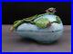 Antique-Chinese-Pear-Shaped-Enamel-on-Copper-Lidded-Box-Applied-Leaves-Flower-01-ia