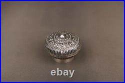 Antique Chinese Silver Box Case 19th Century