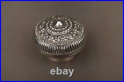 Antique Chinese Silver Box Case 19th Century