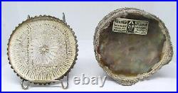 Antique Chinese  Silver Filigree Covered Box Stephan Oriental Arts, Syria