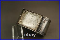 Antique Chinese Silver Plate Box Case