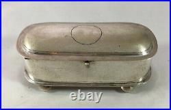 Antique Chinese Silver Trinket Box By Tuck Chang 91g EZX