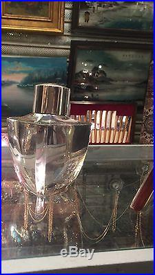 Antique Vintage Styl Chinese Japanese Solid Silver Caddy Box Jar Bottle No Scrap
