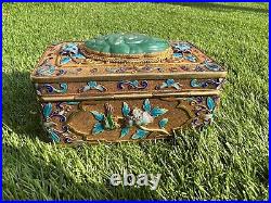 Antique chinese box silver