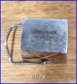 Auth Tiffany & Co RARE Antique 925 SILVER Chinese Take Out Pill Box
