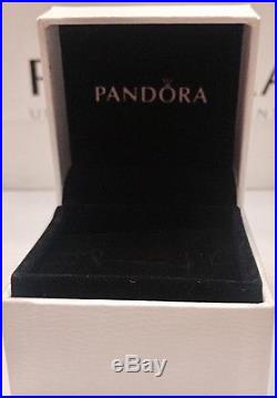 Authentic Pandora Chinese AI Love Heart Charm With Pandora TAG & HINGED BOX#791192
