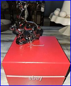 Baccarat Crystal 2014 Chinese New Year Of The Horse Zodiac Figure France Nib