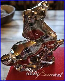 Baccarat Crystal 2014 Chinese New Year Of The Horse Zodiac Figure France Nib