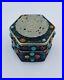 Chinese-Antique-Sterling-Silver-White-Jade-Turquoise-Carnelian-Hexagon-Box-01-fq