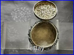 Chinese Export Silver Box Argent Massif Chine Belle Boite