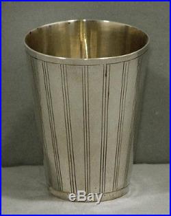 Chinese Export Silver Cup & Japanese Salt Box (3) SIGNED