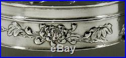 Chinese Export Silver Jewelry Box c1890 Signed