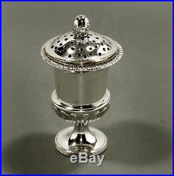 Chinese Export Sterling Silver Caster c1825 MAKER P' CANTON