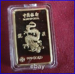 Chinese Gold And Silver BULLION BARS in presentation box