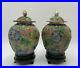 Chinese-Silver-Gilt-Filigree-Enamel-Covered-Jar-Matching-Pair-Wood-Stands-01-hszq