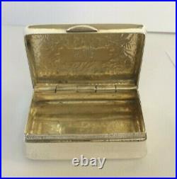 Chinese Silver Snuff Box