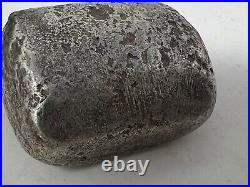 Chinese antique silver ingot 86 g 1.3 inch withbox #L143