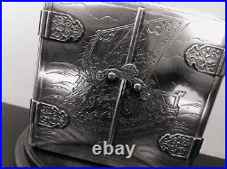 Chinese export silver box 1890