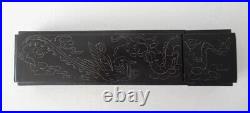 Circa 1991 Chinese Carved Boxed Set of 16 Chopsticks