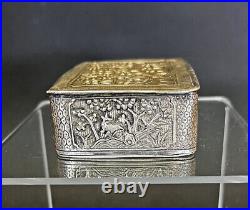 Early Antique Chinese Export Silver Box